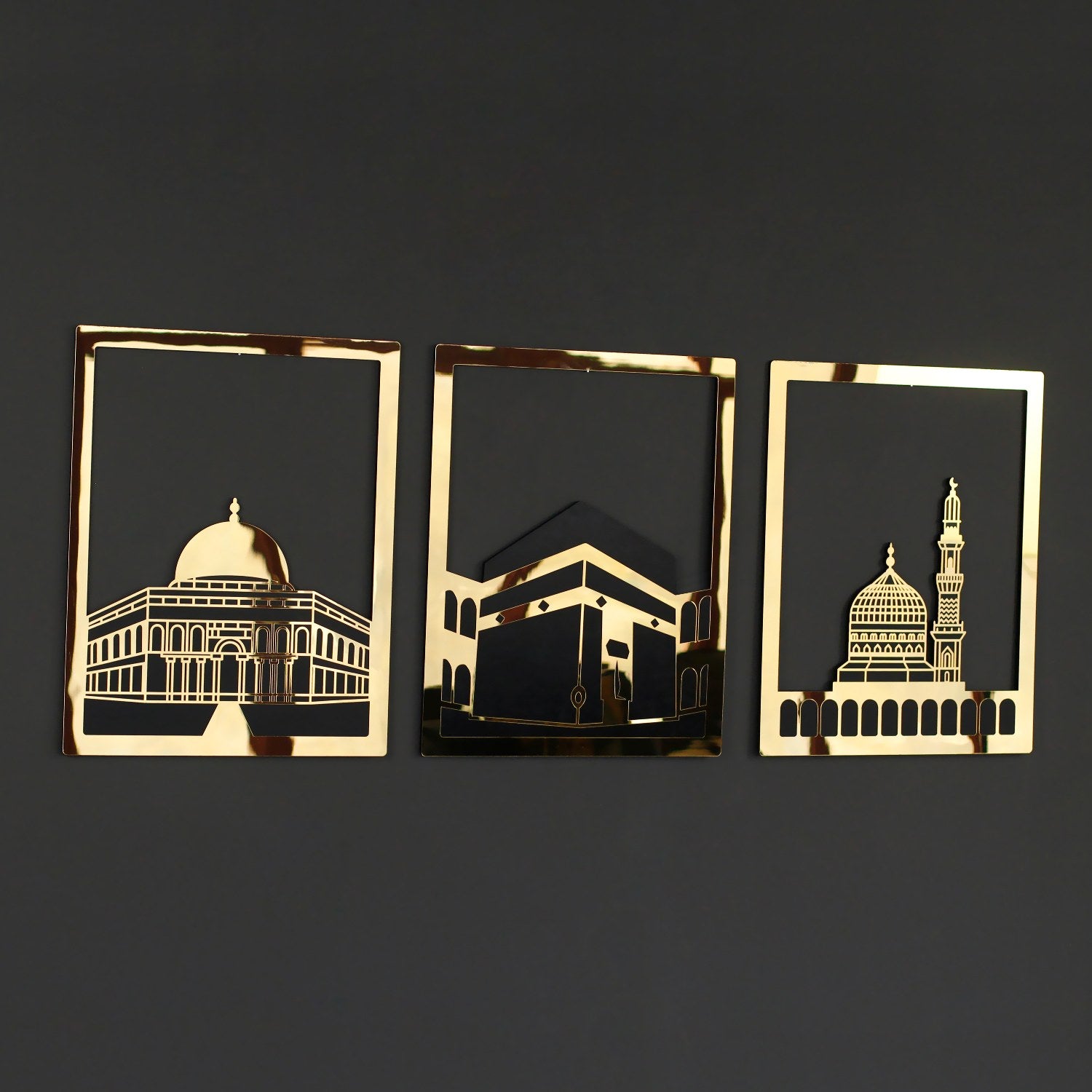 quran-wall-art-for-living-room-set-of-3-kaaba-al-aqsa-masjid-wood-art-islamicartstores